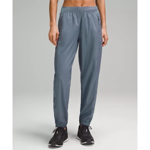 Lululemon Iridescent Tearaway Mid Rise Track Pant Tidewater Teal Purple 12 NWT - Picture 1 of 12